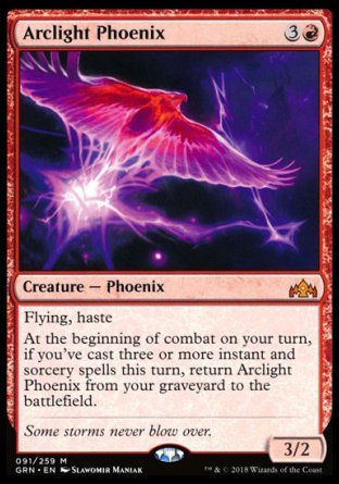 Arclight Phoenix (Guilds of Ravnica) Trading Card