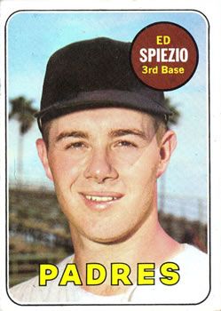 Ed Spiezio 1969 Topps #249 Sports Card
