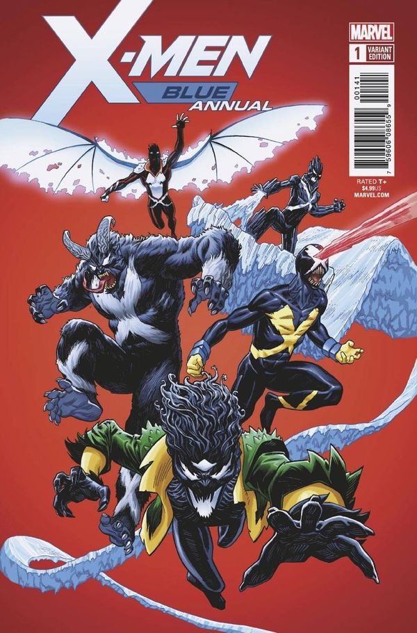 X-men Blue Annual #1 (Venomized Variant Leg)