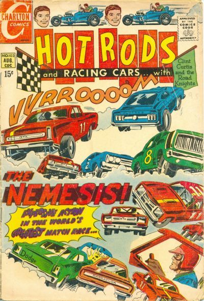 Hot Rods and Racing Cars #103 Comic