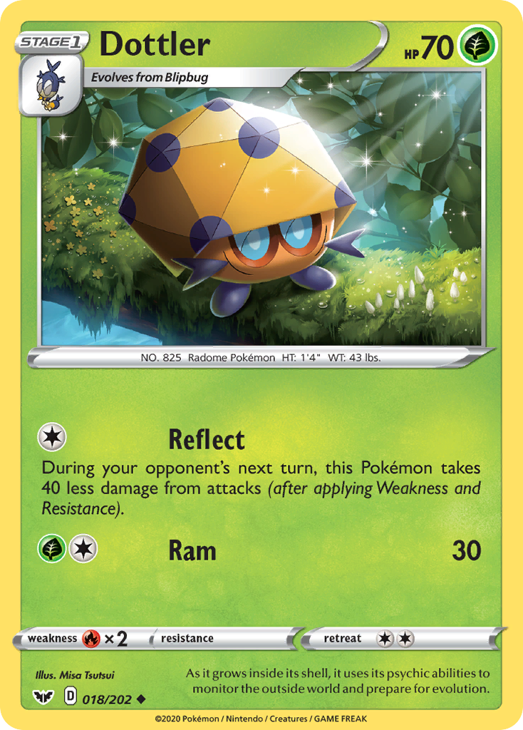 Dottler (18/202) - Sword & Shield Pokémon Card