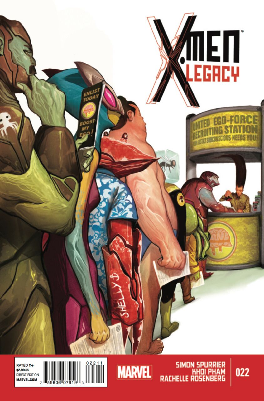 X-men Legacy #22 Comic