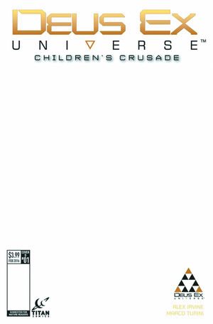 Deus Ex #1 (Cover D Blank Sketch)