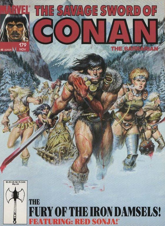 The Savage Sword of Conan #179 Comic