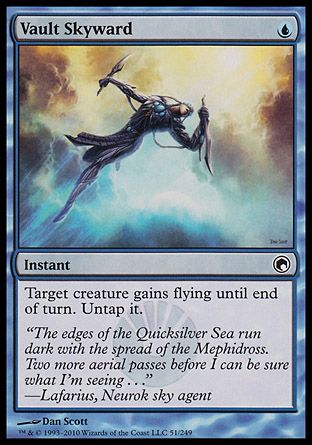 Vault Skyward (Scars of Mirrodin) Trading Card