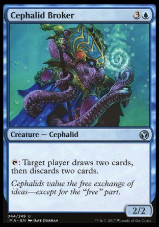 Cephalid Broker (Iconic Masters) Trading Card