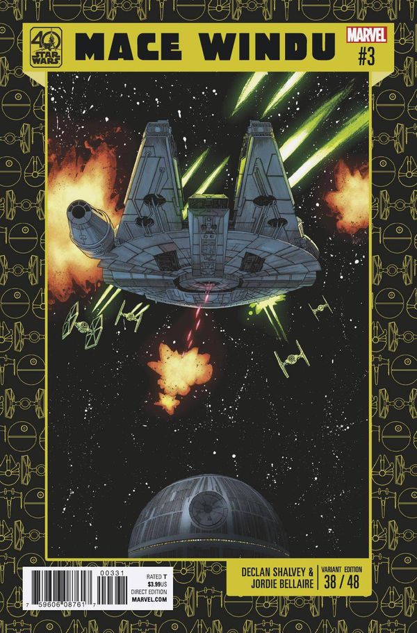 Star Wars: Jedi of the Republic - Mace Windu #3 (40th Anniv Variant)