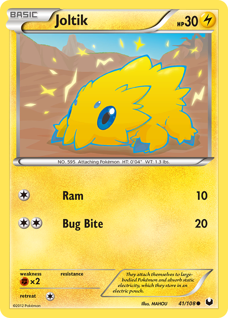 Joltik (41/108) - Dark Explorers Pokémon Card