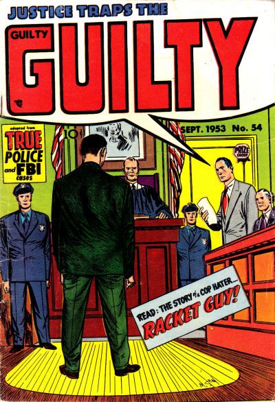 Justice Traps the Guilty #54 Comic