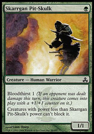 Skarrgan Pit-Skulk (Guildpact) Trading Card