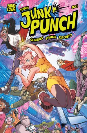 Junk Punch #1 (Cvr E Carlos Javier Olivares Foil Variant)
