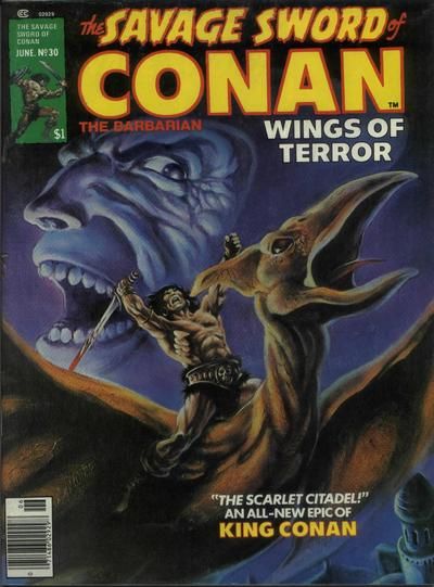 The Savage Sword of Conan #30 Comic