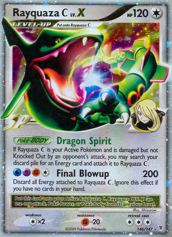 Rayquaza C LV.X (146/147) - Supreme Victors Pokémon Card