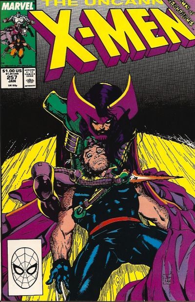 Uncanny X-Men #257 Comic