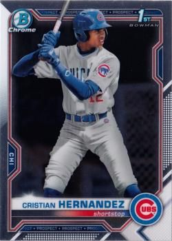 Cristian Hernandez 2021 Bowman Chrome - Prospects Baseball #BCP-171 Sports Card