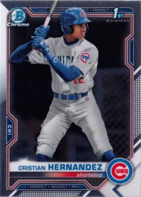 Cristian Hernandez 2021 Bowman Chrome - Prospects Baseball #BCP-171