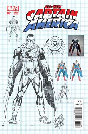 All New Captain America #1 (Pacheco Variant)