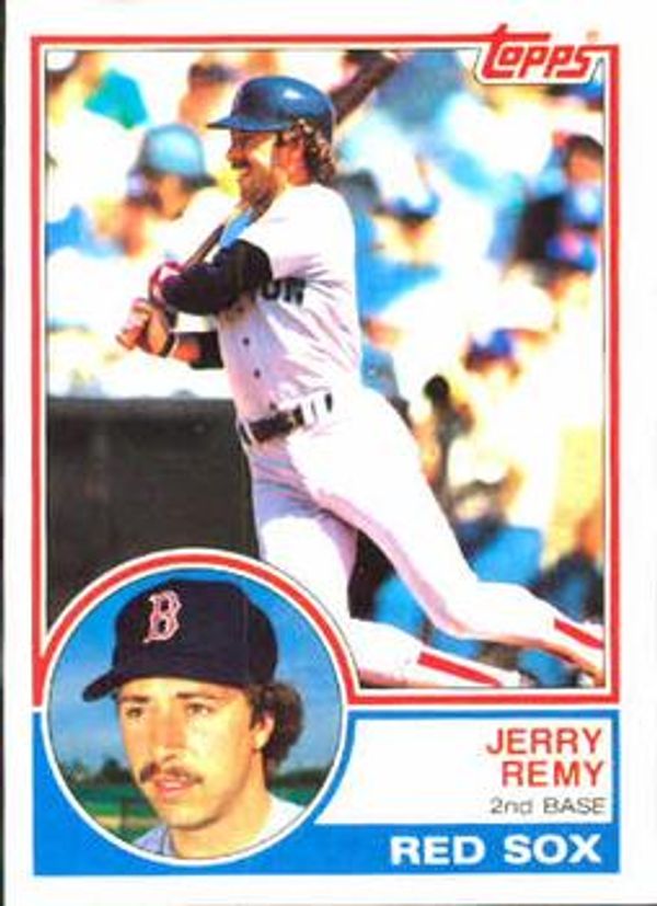  1983 Topps Baseball #295 Jerry Remy Boston Red Sox