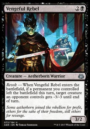 Vengeful Rebel (Aether Revolt)