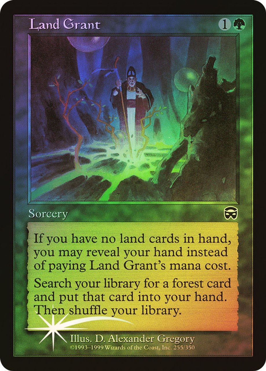 Land Grant (Mercadian Masques - Foil) Trading Card