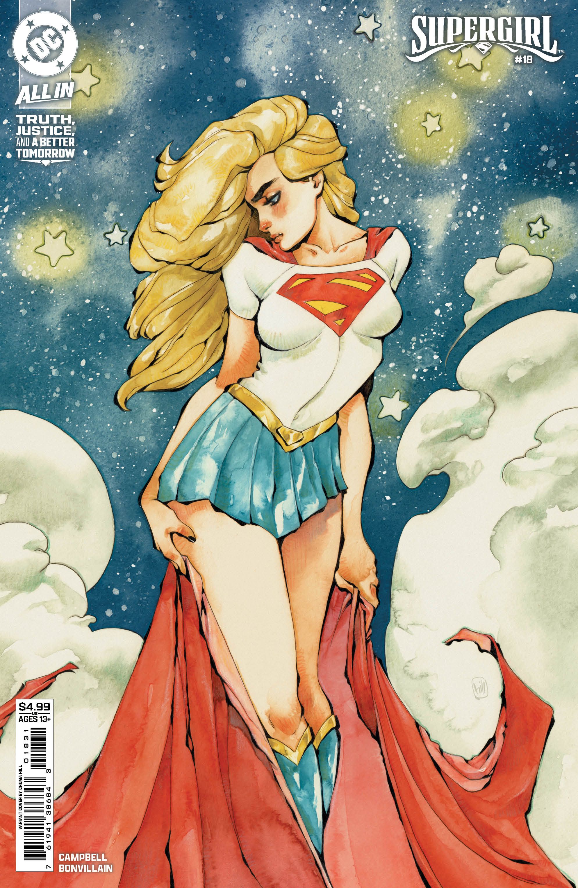 Supergirl #18 (Cvr C Chuma Hill Card Stock Variant) Comic