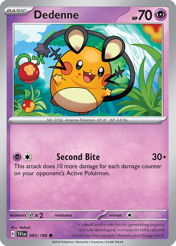 Dedenne (95/198) - Scarlet & Violet