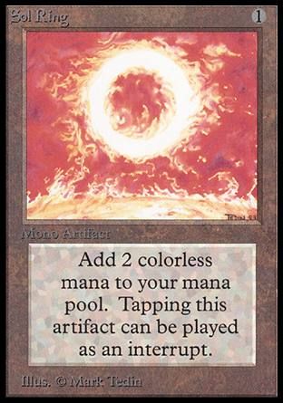 Sol Ring (Beta) Trading Card