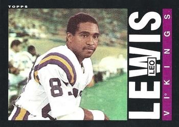 Leo Lewis 1985 Topps #95 Sports Card