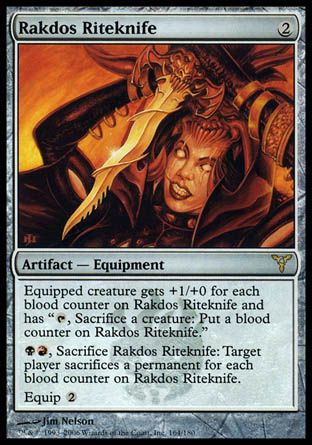 Rakdos Riteknife (Dissension) Trading Card