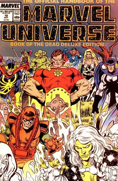 Official Handbook Of The Marvel Universe, The #18 Comic