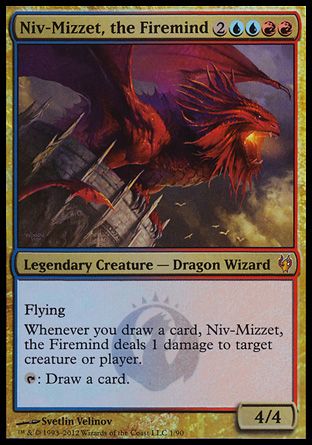 Niv-Mizzet, the Firemind (Izzet vs. Golgari) Trading Card