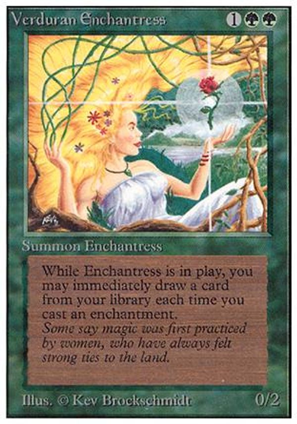 Verduran Enchantress (Revised Edition)