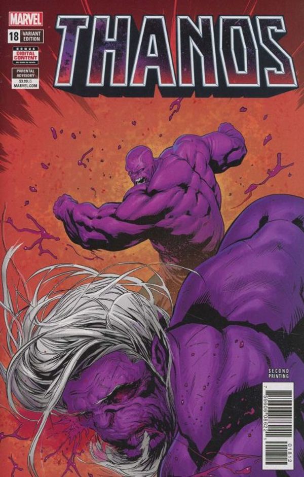 Thanos #18 (2nd Printing)