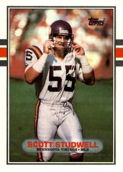 Scott Studwell 1989 Topps #89 Sports Card