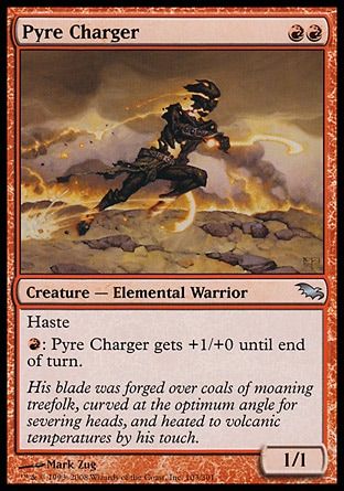 Pyre Charger (Shadowmoor) Trading Card