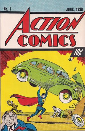 Action Comics #1 (1992 reprint - 10 cent version)
