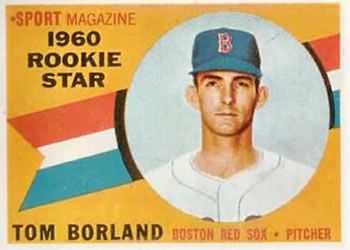 Tom Borland 1960 Topps #117 Sports Card