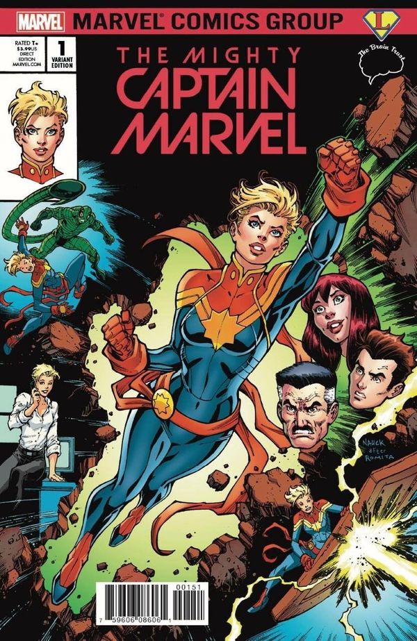 Mighty Captain Marvel  #1 (The Brain Trust Edition A)
