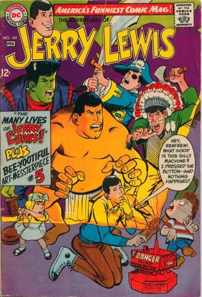 Adventures of Jerry Lewis #104 Comic