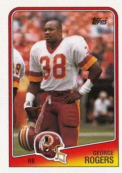 George Rogers 1988 Topps #9 Sports Card