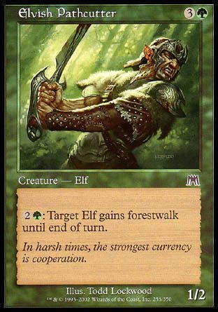 Elvish Pathcutter (Onslaught) Trading Card