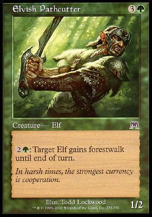 Elvish Pathcutter (Onslaught)