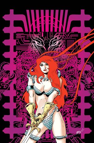 Red Sonja 1982 One Shot 15 Copy Broxton Virgin Cover