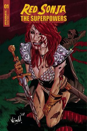 Red Sonja: The Superpowers #1 (10 Copy Federici Zombie Cover)