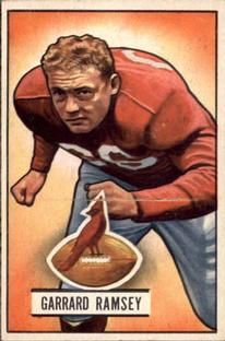 Garrard Ramsey 1951 Bowman #28 Sports Card