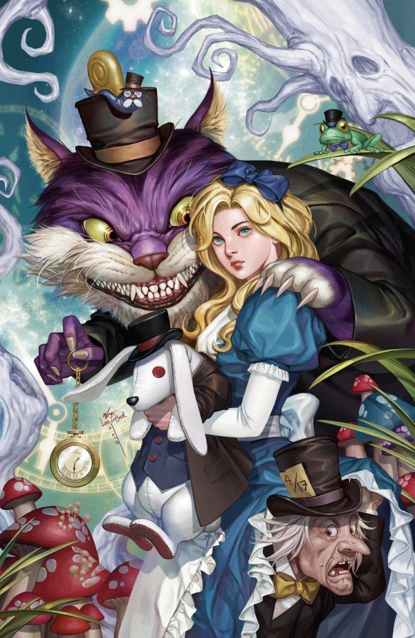 Alice Forever After #4 (D 1:25 INCV Full Art Lee) Comic