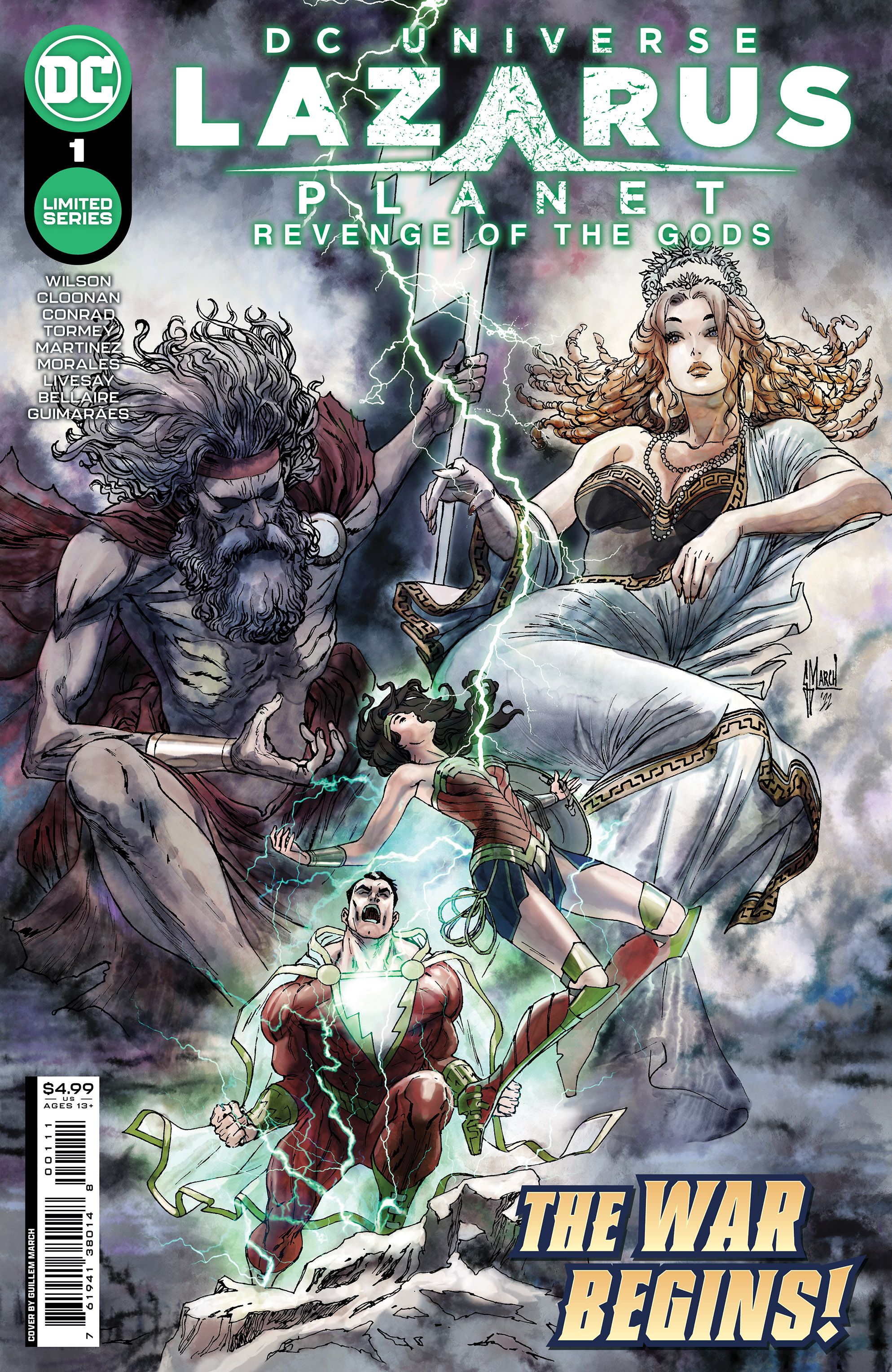 Lazarus Planet: Revenge Of The Gods #1 Comic