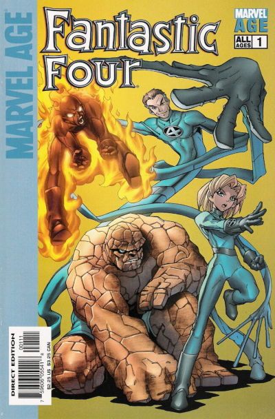 Marvel Age: Fantastic Four #1 Comic