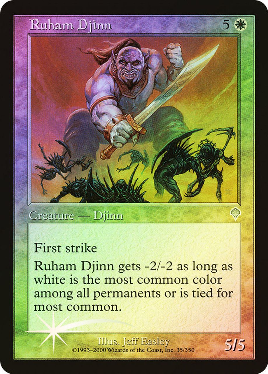 Ruham Djinn (Invasion - Foil) Trading Card