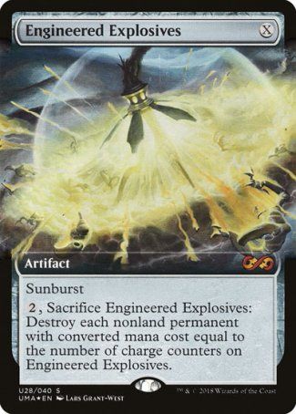 Engineered Explosives (Ultimate Box Topper) Trading Card